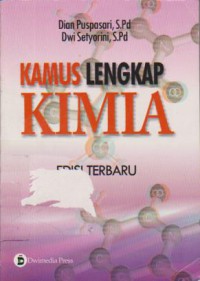 Image of Kamus Lengkap Kimia