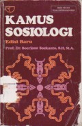 Kamus Sosiologi Edisi Baru
