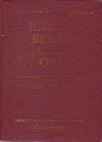 Kamus Besar Bahasa Indonesia