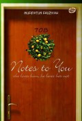 Notes to You: She loves him, he loves her not