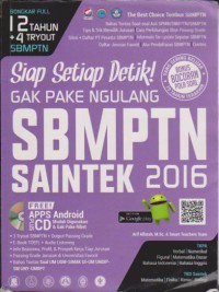 Siap Setiap Detik Gak Pake Ngulang SBMPTN SAINTEK 2016