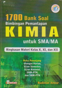 1700 Bank Soal Bimbingan Pemantapan Kimia Untuk SMA/MA