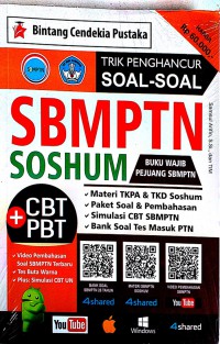 Trik Penghancur Soal-Soal SBMPTN Soshum