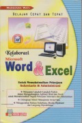 Kolaborasi Microsoft Word dan Excel