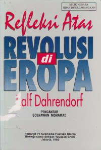 Image of Refleksi Atas Revolusi di Eropa