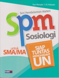SPM Sosiologi Untuk SMA/MA