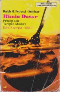 Image of Kimia Dasar : Prinsip dan Terapan Modern Jilid 3