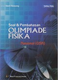 Soal & Pembahasan Olimpiade Fisika Nasional (OSN)