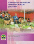 Pengkajian Upacara Tradisional di Kabupaten Wonogiri Jawa Tengah