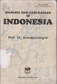 Manusia dan Kebudayaan di Indonesia