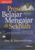 Proses Belajar Mengajar di Sekolah