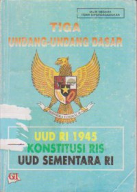 Tiga Undang-Undang Dasar