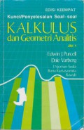Kunci/Penyelesaian Soal-Soal Kalkulus dan Geometri Analitis Jilid 1