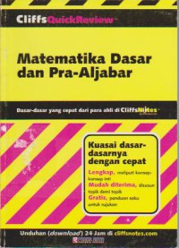 Matematika Dasar dan Pra Aljabar