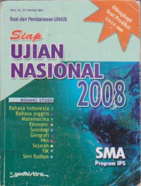 Image of Siap Ujian Nasional 2008 SMA Program IPS