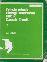 Prinsip-Prinsip Biologi Tumbuhan Untuk Daerah Tropik 1