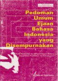 Pedoman Umum Ejaan Bahasa Indonesia yang Disempurnakan