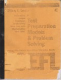 Test Preparation Models and Problem Solving : Persiapan Untuk Meningkatkan Nilai TOEFL (Copy)
