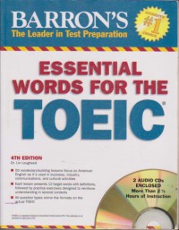 Image of Essential Words for The TOEIC