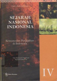 Image of Sejarah Nasional Indonesia Jilid IV