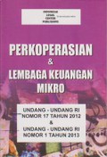 Perkoperasian dan Lembaga Keuangan Mikro