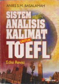 Sistem Analisis Kalimat Untuk TOEFL