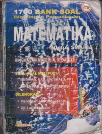Image of 1700 Bank Soal Matematika Untuk SMA/MA