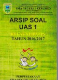 Arsip Soal UAS 1 Kelas X IPA/IPS Tahun 2016/2017