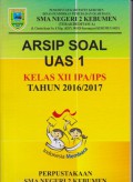 Arsip Soal UAS 1 Kelas XII IPA/IPS Tahun 2016/2017
