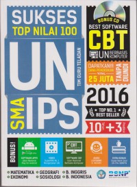 Image of Sukses Top Nilai 100 UN SMA IPS